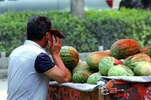 坐在路边吃瓜人,见证人间百态的市井生活